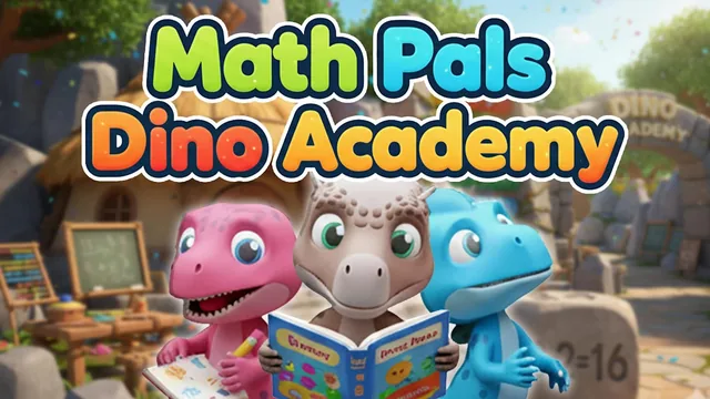 Math Pals - Dino Academy 封面
