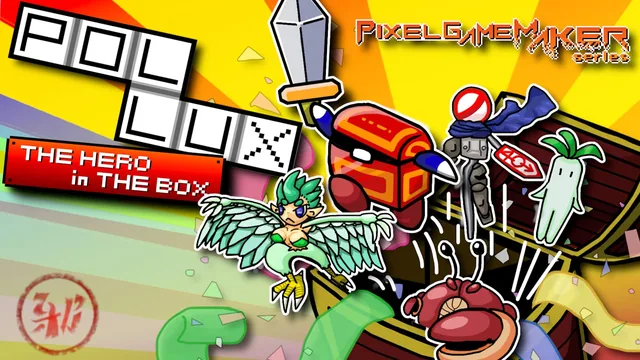 Pixel Game Maker Series Pollux - Hero in the box 封面