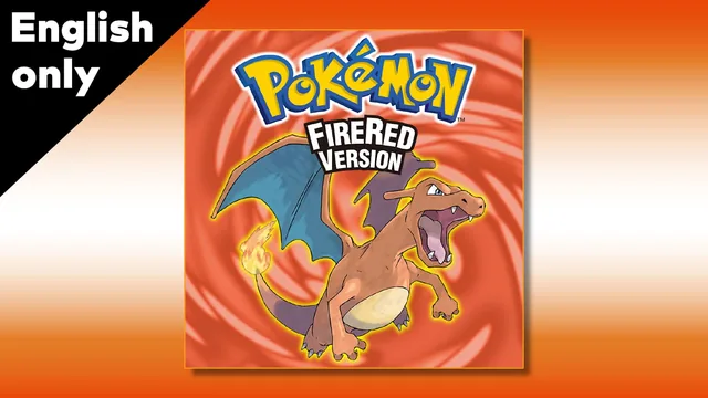 (Inglês) Pokémon FireRed Version 封面