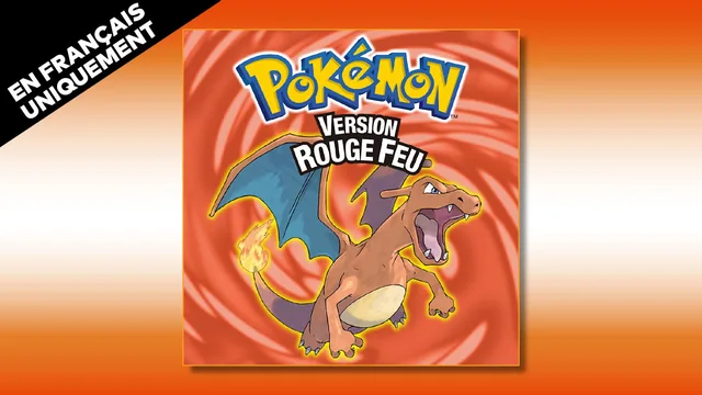 (Francês) Pokémon FireRed Version 封面