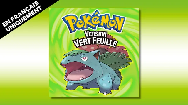 (Francês) Pokémon LeafGreen Version 封面