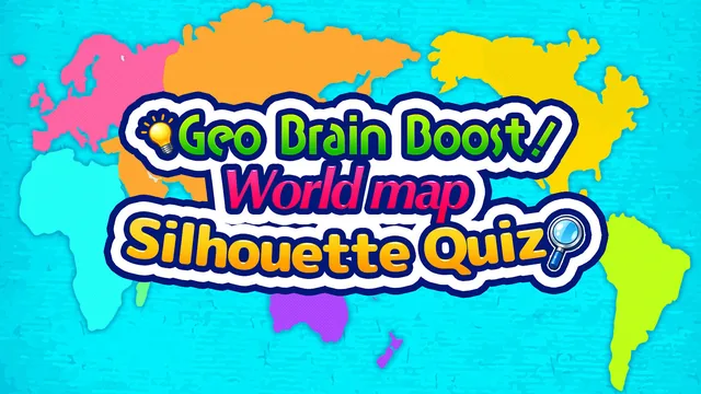 Geo Brain Boost! World Map Silhouette Quiz 封面