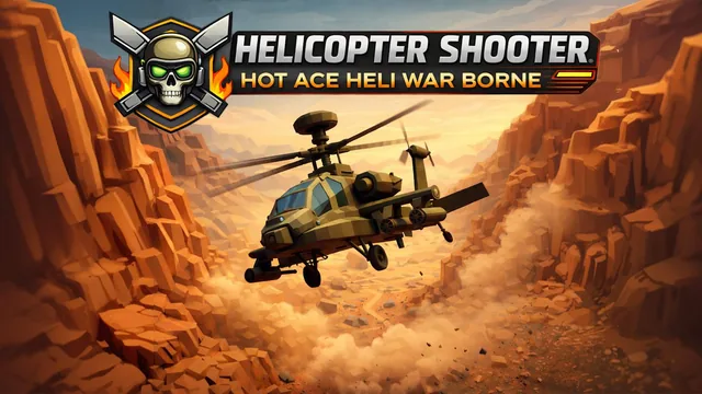 Helicopter Shooter - Hot Ace Heli War Borne 封面
