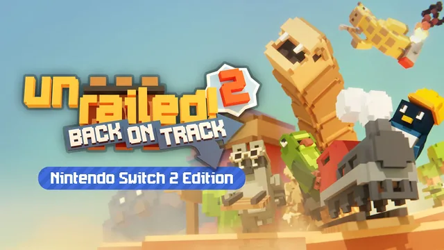 Unrailed 2: Back on Track – Nintendo Switch™ 2 Edition 封面