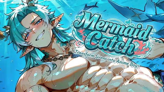Mermaid Catch: Transform Sirens into Anime Boys 封面