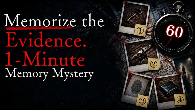 Memorize the Evidence.1-Minute Memory Mystery 封面