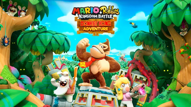 Mario + Rabbids® Kingdom Battle Donkey Kong Adventure 封面
