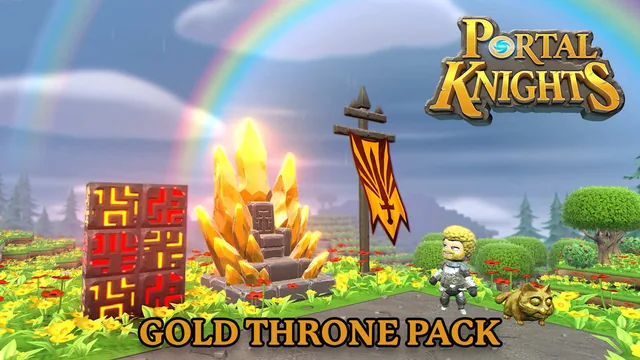 Portal Knights - Pacote Trono de Ouro 封面