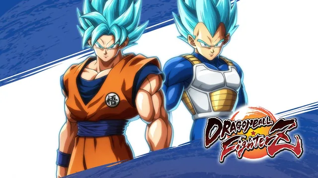DRAGON BALL FighterZ Desbloqueio de SSGSS Goku e SSGSS Vegeta 封面