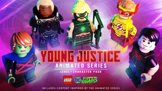 Pacote de Fase LEGO® DC Super-Vilões Justiça Jovem 封面