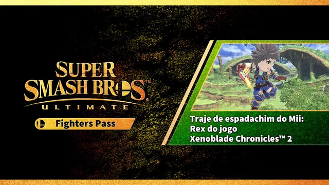Super Smash Bros. Ultimate Fighters Pass Bonus Mii Fighter Costume (Rex) 封面