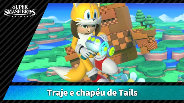 【Disfarce】Traje e chapéu de Tails 封面