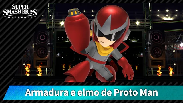 【Disfarce】Armadura e elmo de Proto Man 封面