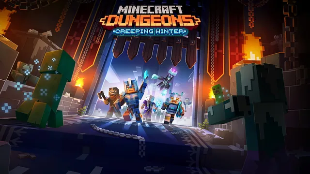 Minecraft Dungeons: Inverno Arrepiante 封面
