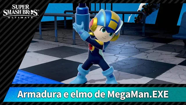 【Disfarce】Armadura e elmo de MegaMan.EXE 封面