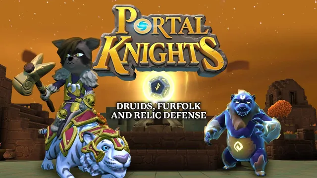 Portal Knights - Druidas, Povo Peludo e Defesa de Relíquia 封面
