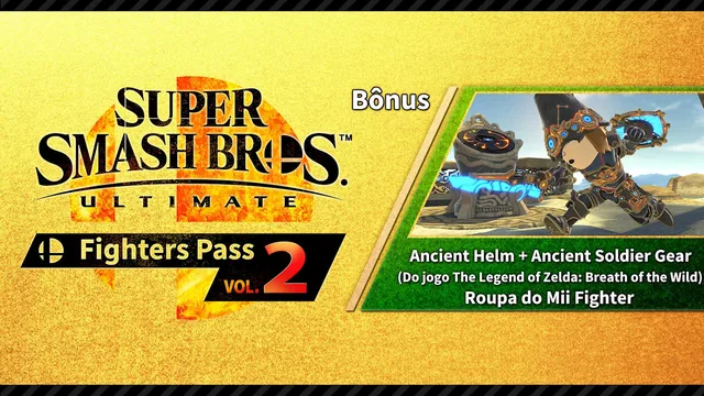 Roupa Mii Fighter (Ancient Soldier) como bônus Fighters Pass 封面