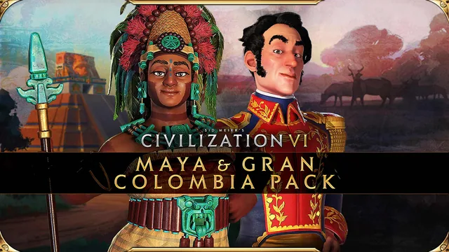 Civilization VI - Pacote Maia e Grande Colômbia 封面