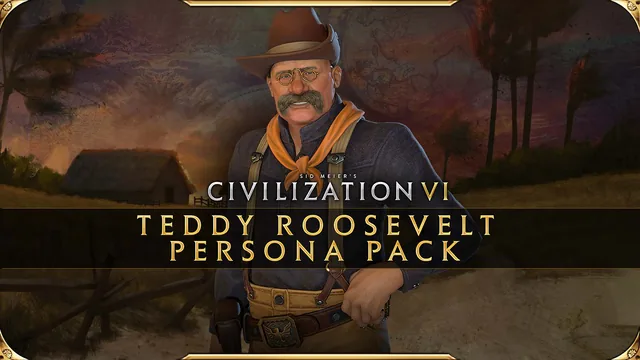 Sid Meier's Civilization VI - Pacote da Personalidade Teddy Roosevelt 封面