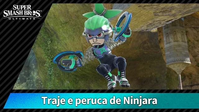 【Disfarce】Traje e peruca de Ninjara 封面