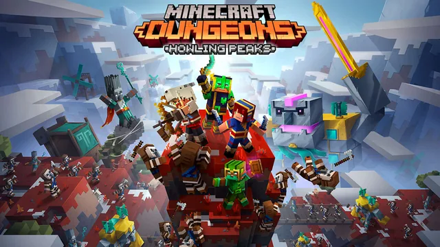 Minecraft Dungeons: Picos Uivantes 封面