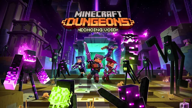 Minecraft Dungeons: Vazio Ecoante 封面
