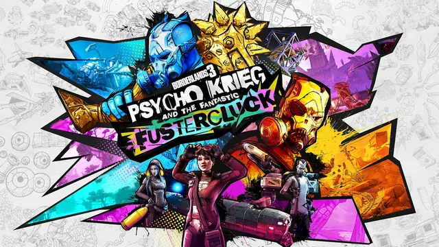 Borderlands 3: O Psicopata Krieg e o Fantástico Furdunço 封面