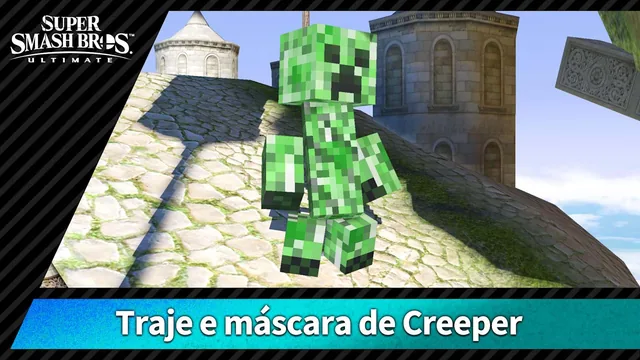 【Disfarce】Traje e máscara de Creeper 封面