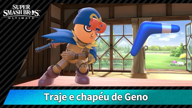 【Disfarce】Traje e chapéu de Geno 封面