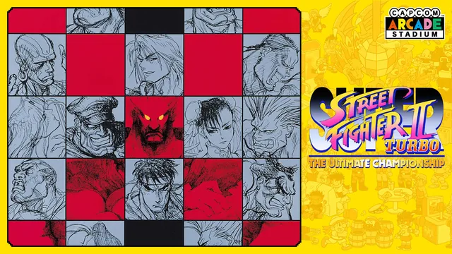 Capcom Arcade Stadium:SUPER STREET FIGHTER II TURBO 封面