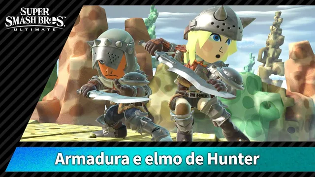 【Disfarce】Armadura e elmo de Hunter 封面