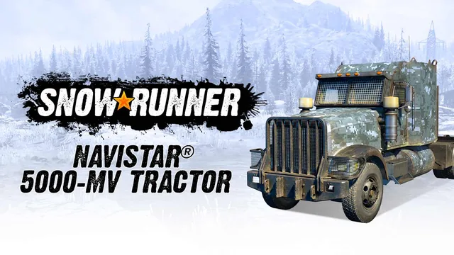 SnowRunner - Navistar 5000-MV Tractor 封面