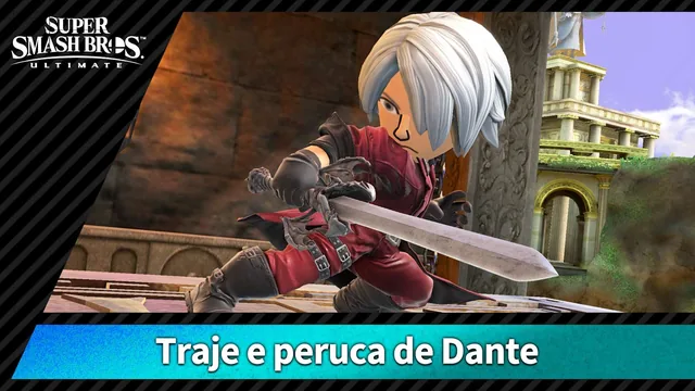 【Disfarce】Traje e peruca de Dante 封面