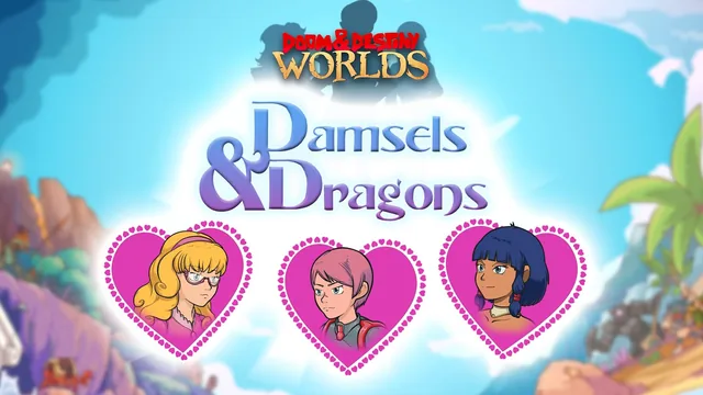 Doom & Destiny Worlds - Damsels & Dragons 封面