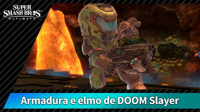 【Disfarce】Armadura e elmo de DOOM Slayer 封面