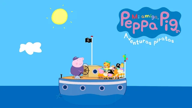 Minha Amiga Peppa Pig: Aventuras de Piratas 封面