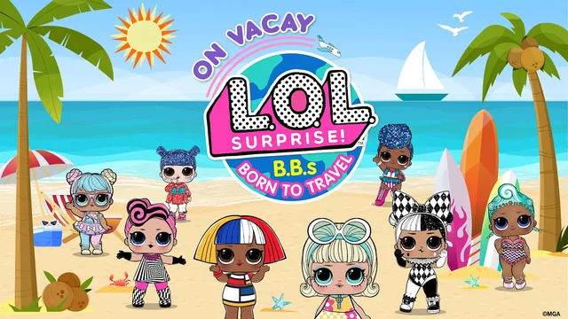 L.O.L. Surprise! B.B.s NASCIDAS PARA VIAJAR™ – De Férias 封面