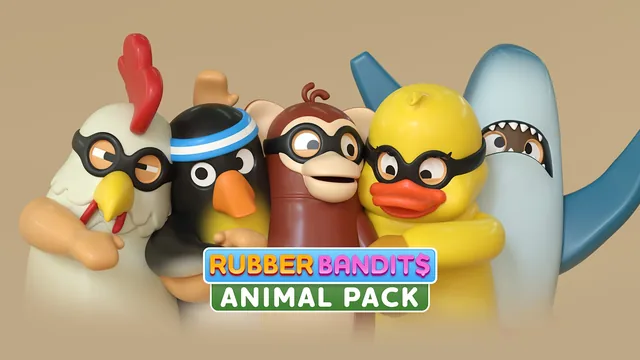 Rubber Bandits: Go Wild Pack 封面
