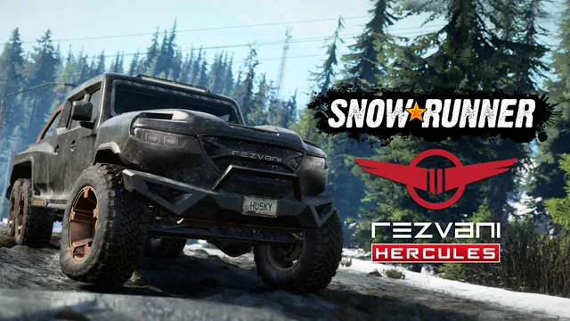 SnowRunner - Rezvani Hercules 封面