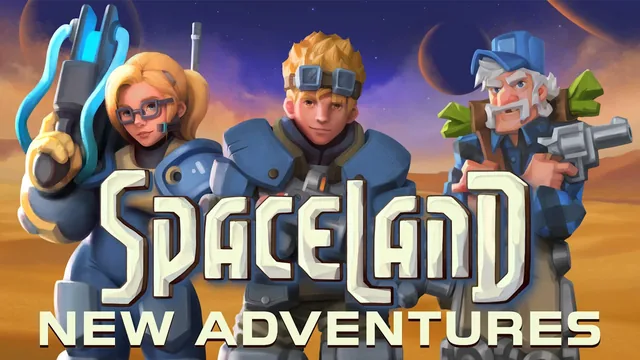 Spaceland: Novas Aventuras 封面
