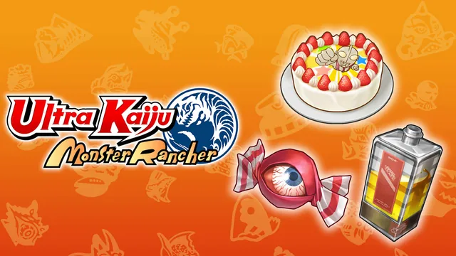 Ultra Kaiju Monster Rancher: Conjunto de itens de evolução 1 封面