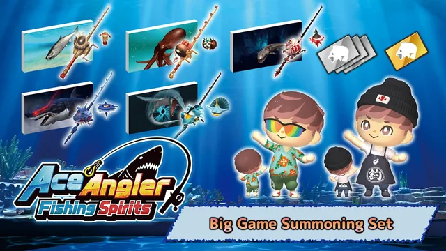 Ace Angler: Fishing Spirits Conjunto Grande Pesca 封面