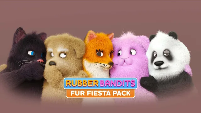Rubber Bandits: Fur Party Pack 封面