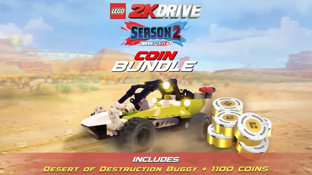 Pacote de Moedas da 2ª Temporada do LEGO® 2K Drive 封面