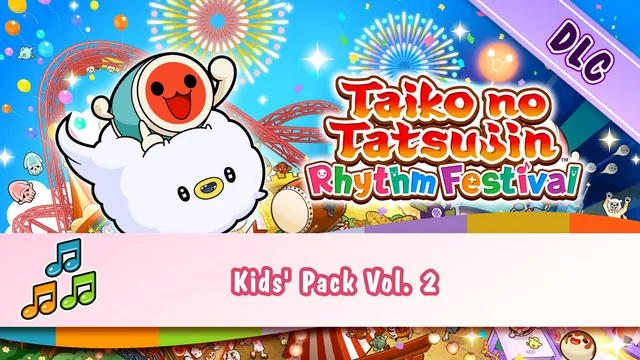 Taiko no Tatsujin: Rhythm Festival Kids' Pack Vol. 2 封面