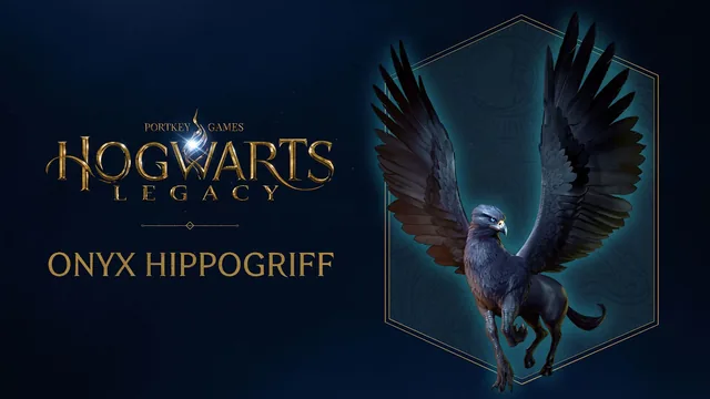 Hogwarts Legacy: Hipogrifo de ônix de montaria 封面