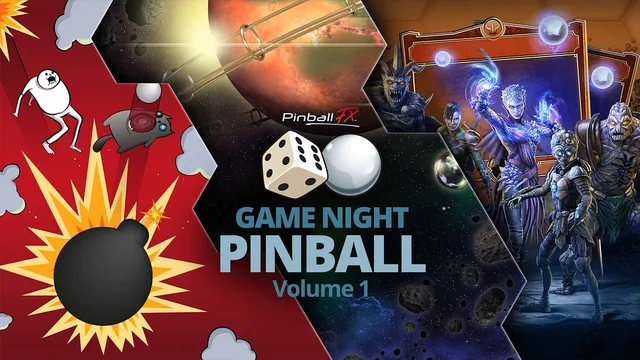 Pinball FX - Game Night Pinball Volume 1 封面