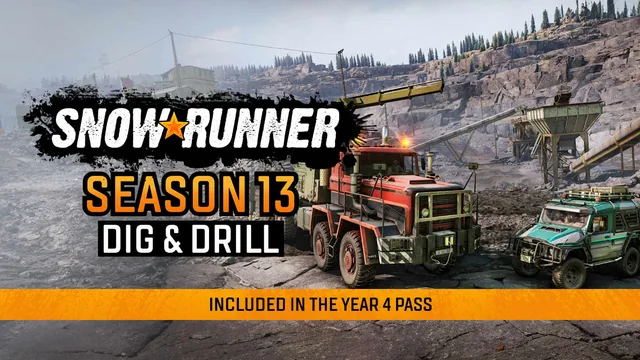 SnowRunner - Season 13: Dig & Drill 封面