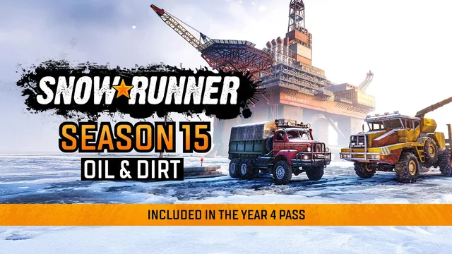 SnowRunner - Season 15: Oil & Dirt 封面