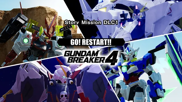 GUNDAM BREAKER 4 - DLC Missão de História 1 - VAI! REINICIE!! 封面